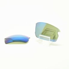 画像2: GOODMAN LENS MANUFACTURE グッドマンレンズマニュファクチャー OAKLEY FLAK2.0用交換レンズ グレー ブルーミラー (FLAK2.0XLには取り付けできません) (2)