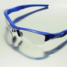 画像2: GOODMAN LENS MANUFACTURE グッドマンレンズマニュファクチャー OAKLEY FLAKJACKET オークリーフラックジャケット用交換レンズ 調光 クリア→グレー ノーマルシェイプ OAKLEY-FLAKJACKET-NML-FJ-P201 (2)