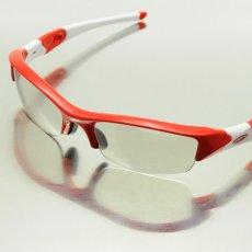 画像2: GOODMAN LENS MANUFACTURE グッドマンレンズマニュファクチャー OAKLEY FLAKJACKET オークリーフラックジャケット用交換レンズ 調光 ライトグレー→グレー シルバミラー ノーマル OAKLEY-FLAKJACKET-NML-FJ-P205 (2)