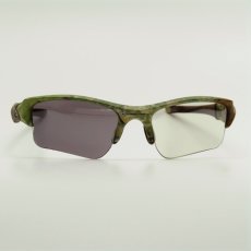 画像3: GOODMAN LENS MANUFACTURE グッドマンレンズマニュファクチャー OAKLEY FLAKJACKET オークリーフラックジャケット用交換レンズ 調光 クリア→グレー シルバミラーXLJシェイプ OAKLEY-FLAKJACKET-XLJ-FJ-P204X (3)