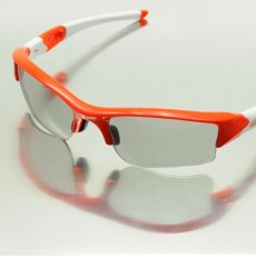 画像2: GOODMAN LENS MANUFACTURE グッドマンレンズマニュファクチャー OAKLEY FLAKJACKET オークリーフラックジャケット用交換レンズ 調光 ライトグレー→グレー XLJシェイプ OAKLEY-FLAKJACKET-XLJ-FJ-P203X (2)