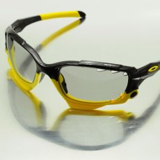 画像2: GOODMAN LENS MANUFACTURE グッドマンレンズマニュファクチャー OAKLEY JAWBONE オークリージョウボーン 用交換レンズ 調光 ライトグレー→グレー シルバミラーコート OAKLEY-JAWBONE-JB-P205 (2)