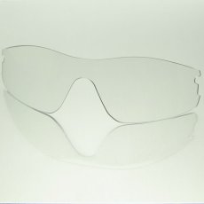 画像1: GOODMAN LENS MANUFACTURE グッドマンレンズマニュファクチャー OAKLEY RADAR オークリーレーダー 用ポリカ交換レンズ 調光 クリア→グレー PITCH-Aシェイプ OAKLEY-RADAR-PITCH-A-RD-P202S (1)