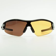 画像3: GOODMAN LENS MANUFACTURE グッドマンレンズマニュファクチャー OAKLEY RADAR オークリーレーダー 用ポリカ交換レンズ 調光 オレンジ→グレー PITCH-Aシェイプ OAKLEY-RADAR-PITCH-A-RD-P208S (3)