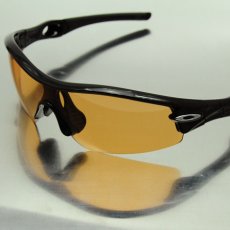 画像2: GOODMAN LENS MANUFACTURE グッドマンレンズマニュファクチャー OAKLEY RADAR オークリーレーダー 用ポリカ交換レンズ 調光 オレンジ→グレー PITCH-Aシェイプ OAKLEY-RADAR-PITCH-A-RD-P208S (2)