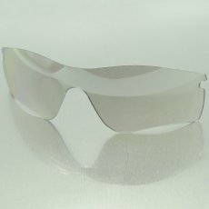 画像1: GOODMAN LENS MANUFACTURE グッドマンレンズマニュファクチャー OAKLEY RADAR オークリーレーダー 用ポリカ交換レンズ チタニウムクリアtype クリア/シルバーミラー PATHシェイプ OAKLEY-RADAR-PATH-RD-P101S (1)