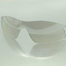 画像1: GOODMAN LENS MANUFACTURE グッドマンレンズマニュファクチャー OAKLEY RADAR オークリーレーダー 用交換レンズ チタニウムクリア クリア/シルバーミラー PITCH-Aシェイプ OAKLEY-RADAR-PITCH-A-RD-P102S (1)