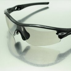 画像2: GOODMAN LENS MANUFACTURE グッドマンレンズマニュファクチャー OAKLEY RADAR オークリーレーダー 用交換レンズ チタニウムクリア クリア/シルバーミラー PITCH-Aシェイプ OAKLEY-RADAR-PITCH-A-RD-P102S (2)