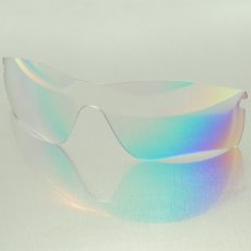 画像1: GOODMAN LENS MANUFACTURE グッドマンレンズマニュファクチャー OAKLEY RADAR オークリーレーダー 用ポリカ交換レンズ クリアレッドtype クリア/レッドミラー PATHシェイプ OAKLEY-RADAR-PATH-RD-P103S (1)