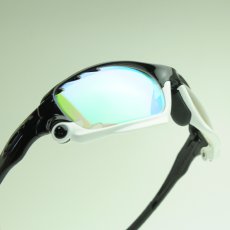 画像1: GOODMAN LENS MANUFACTURE グッドマンレンズマニュファクチャー OAKLEY JAWBONE / RACING JACKET オークリージョウボーン 用交換レンズ クリアパープル/グリーンミラー OAKLEY-JAWBONE-JB-P103 (1)