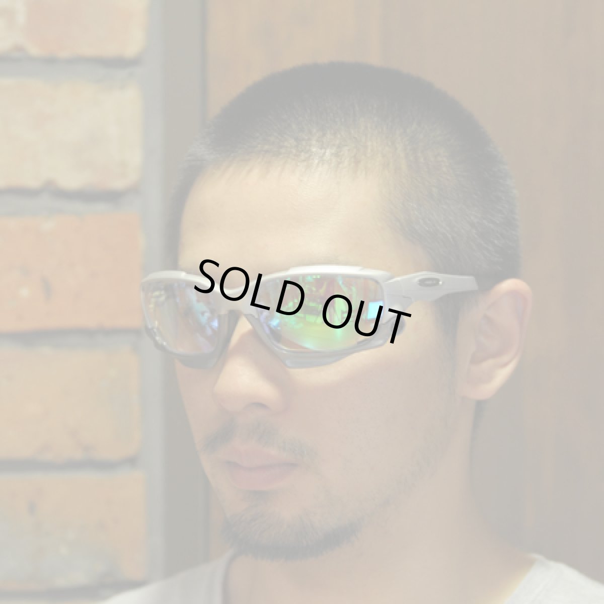 画像2: GOODMAN LENS MANUFACTURE グッドマンレンズマニュファクチャー OAKLEY JAWBONE / RACING JACKET オークリージョウボーン 用交換レンズ クリアパープル/グリーンミラー OAKLEY-JAWBONE-JB-P103 (2)