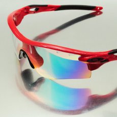 画像2: GOODMAN LENS MANUFACTURE グッドマンレンズマニュファクチャー OAKLEY RADAR LOCK オークリーレーダーロック 用交換レンズ クリアレッドPATHシェイプ OAKLEY-RADARLOCK-PATH-RDL-P103S (2)