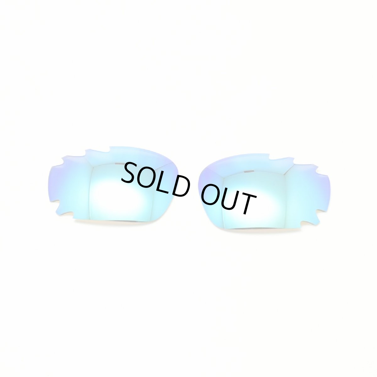 画像2: GOODMAN LENS MANUFACTURE グッドマンレンズマニュファクチャー OAKLEY JAWBONE&RACINGJACKET オークリー ジョーボーン&レーシングジャケット用交換レンズ グレー/ブルーミラー (2)