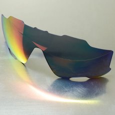 画像3: GOODMAN LENS MANUFACTURE グッドマンレンズマニュファクチャー OAKLEY JAWBREAKER オークリー ジョーブレーカー 用交換レンズ ライトグレー/レッドミラー ベンチレーション *レンズのみ (3)