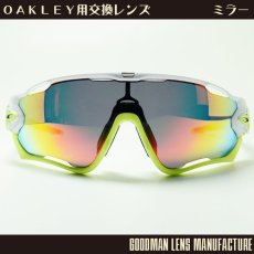 画像1: GOODMAN LENS MANUFACTURE グッドマンレンズマニュファクチャー OAKLEY JAWBREAKER オークリー ジョーブレーカー 用交換レンズ グレー/レッドミラー ベンチレーション *レンズのみ (1)