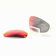 画像1: GOODMAN LENS MANUFACTURE グッドマンレンズマニュファクチャー OAKLEY JULIET オークリー ジュリエット用交換レンズ グレーベース/レッドミラー (1)