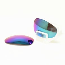 画像1: GOODMAN LENS MANUFACTURE グッドマンレンズマニュファクチャー OAKLEY JULIET オークリー ジュリエット用交換レンズ グレーベース/グリーンミラー (1)