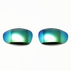 画像2: GOODMAN LENS MANUFACTURE グッドマンレンズマニュファクチャー OAKLEY JULIET オークリー ジュリエット用交換レンズ グレーベース/グリーンミラー (2)