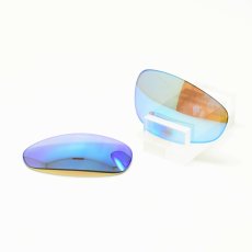 画像1: GOODMAN LENS MANUFACTURE グッドマンレンズマニュファクチャー OAKLEY JULIET オークリー ジュリエット用交換レンズ ライトグレーベース/ブルーミラー (1)
