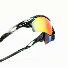 画像2: GOODMAN LENS MANUFACTURE グッドマンレンズマニュファクチュー OAKLEY RADARLOCK オークリー レーダーロック用交換レンズ 偏光グレー レッドミラー ※レンズのみ (2)