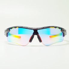 画像3: GOODMAN LENS MANUFACTURE グッドマンレンズマニュファクチャー OAKLEY RADAR LOCK オークリーレーダーロック 用交換レンズ ライトブルー/レッドミラーPATHシェイプ OAKLEY-RADARLOCK-PATH-RDL-P106S (3)