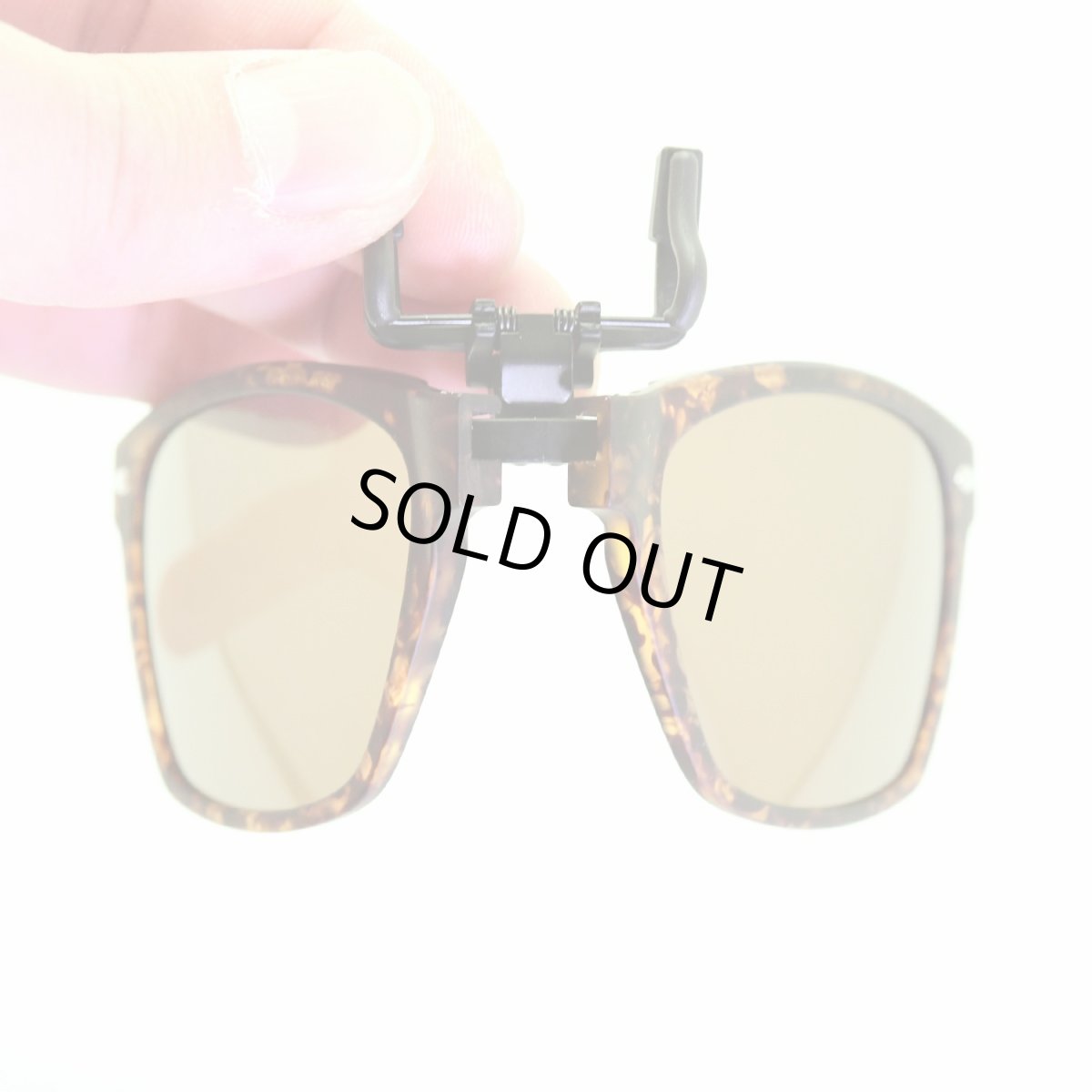 画像4: green glass グリーングラス 折りたたみクリップオンサングラス ブラウンデミマット/偏光ブラウン (4)