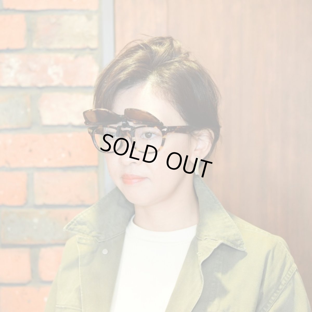 画像11: green glass グリーングラス 折りたたみクリップオンサングラス ブラウンデミマット/偏光ブラウン (11)