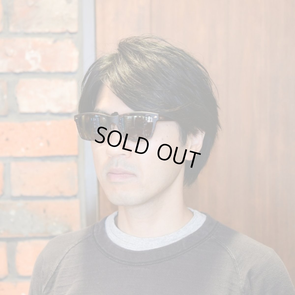 画像8: green glass グリーングラス 折りたたみクリップオンサングラス ブラウンデミマット/偏光ブラウン (8)