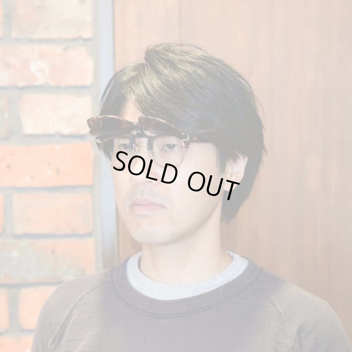 画像9: green glass グリーングラス 折りたたみクリップオンサングラス ブラウンデミマット/偏光ブラウン (9)