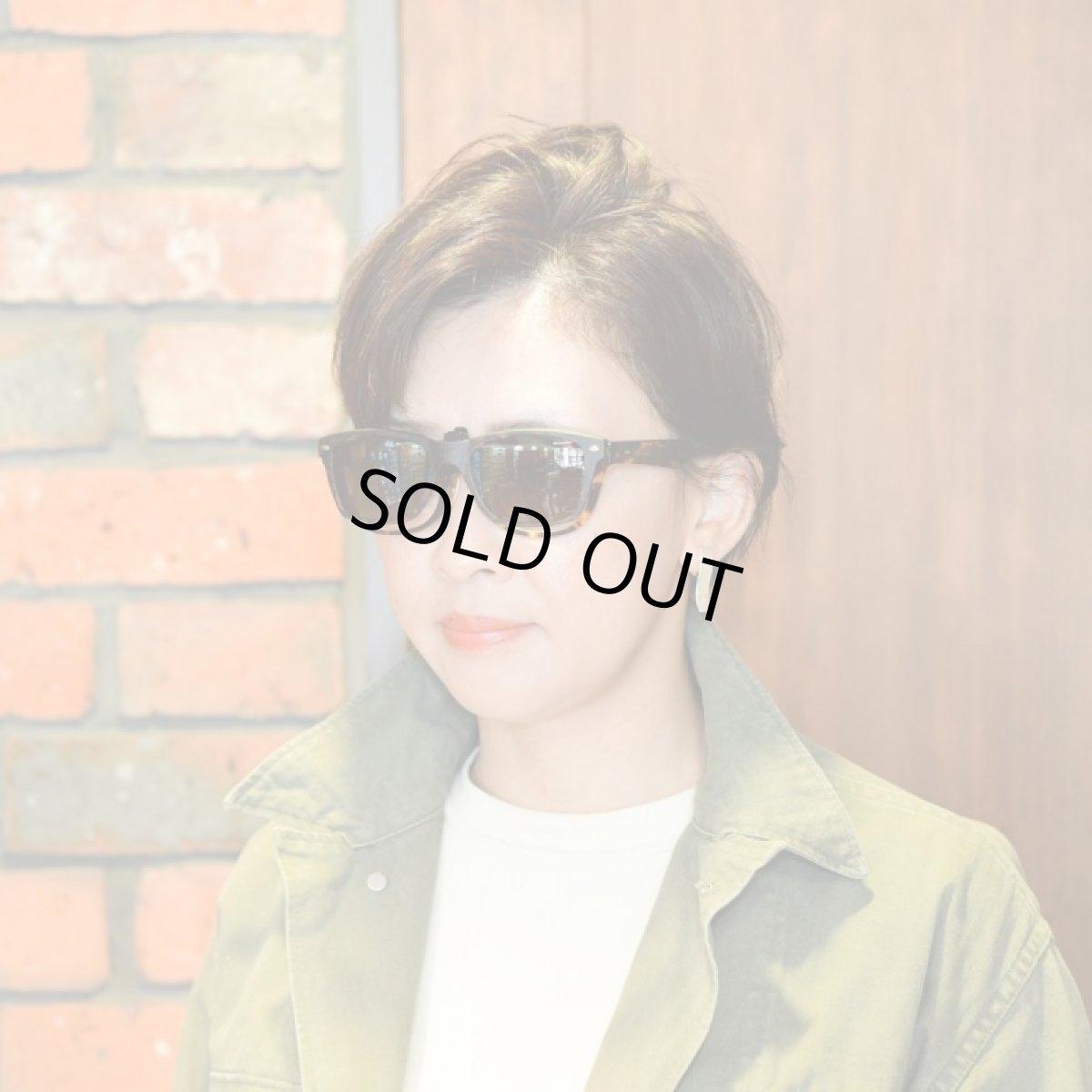 画像10: green glass グリーングラス 折りたたみクリップオンサングラス ブラウンデミマット/偏光ブラウン (10)