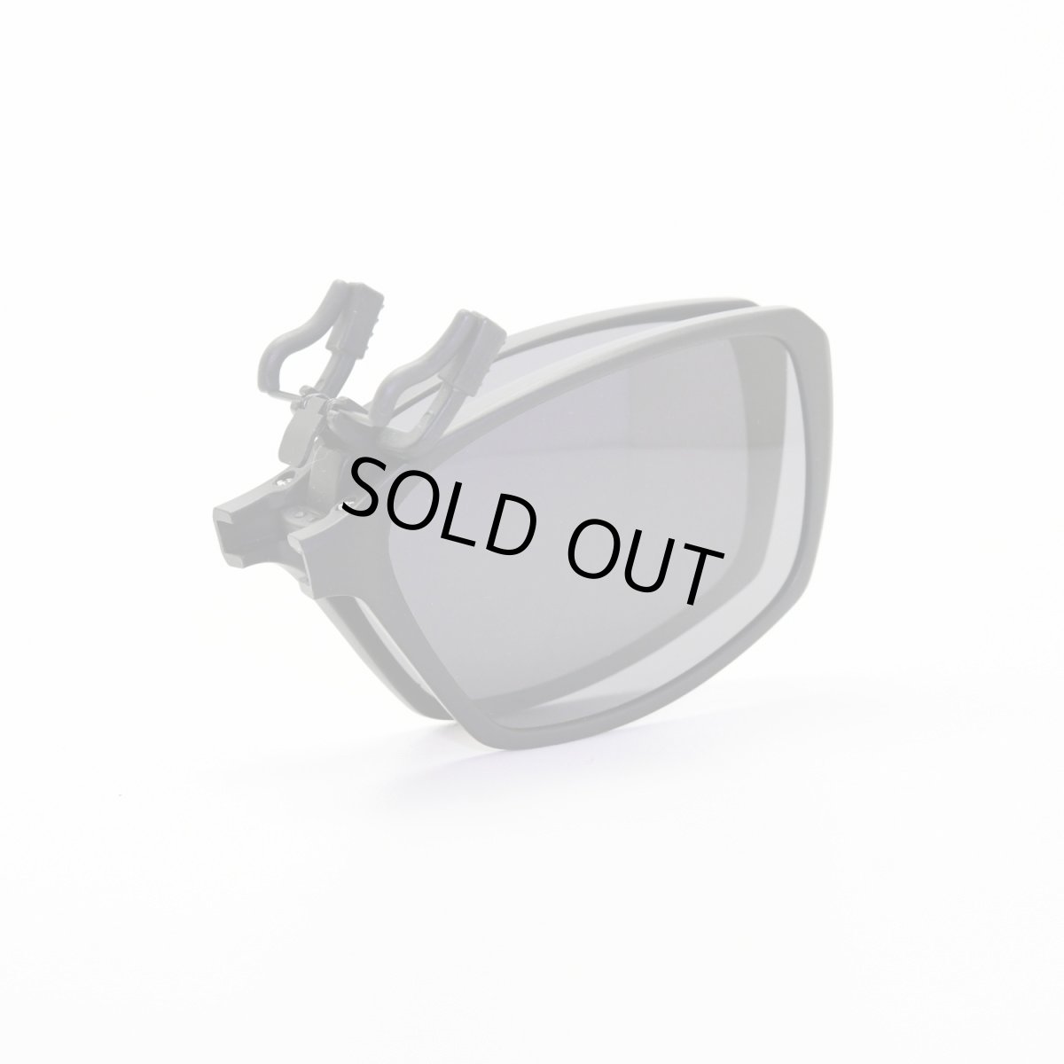 画像2: green glass グリーングラス 折りたたみクリップオンサングラス ブラックマット/偏光グレー (2)