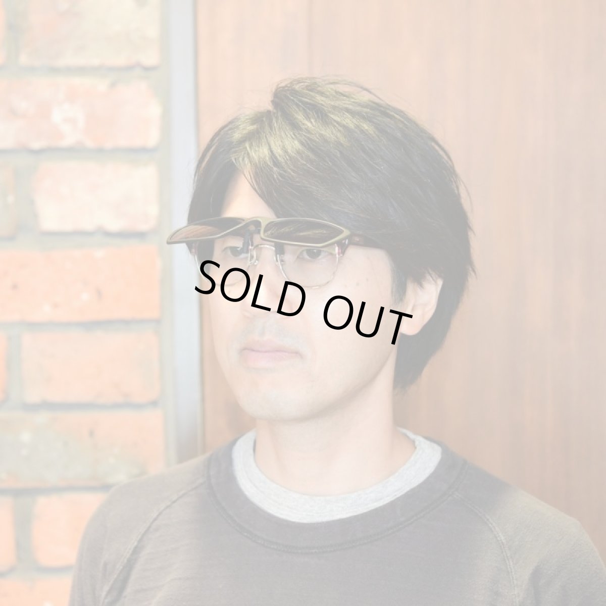 画像9: green glass グリーングラス 折りたたみクリップオンサングラス ブラックマット/偏光グレー (9)