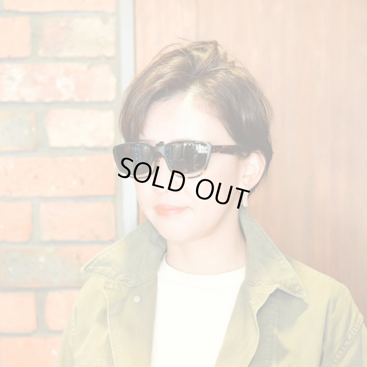 画像10: green glass グリーングラス 折りたたみクリップオンサングラス ブラックマット/偏光グレー (10)