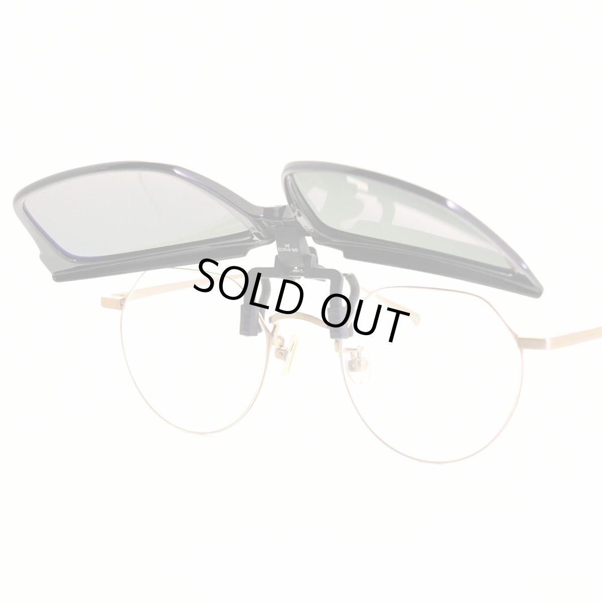 画像6: green glass グリーングラス 折りたたみクリップオンサングラス ブラックシャイニー/偏光グレー (6)