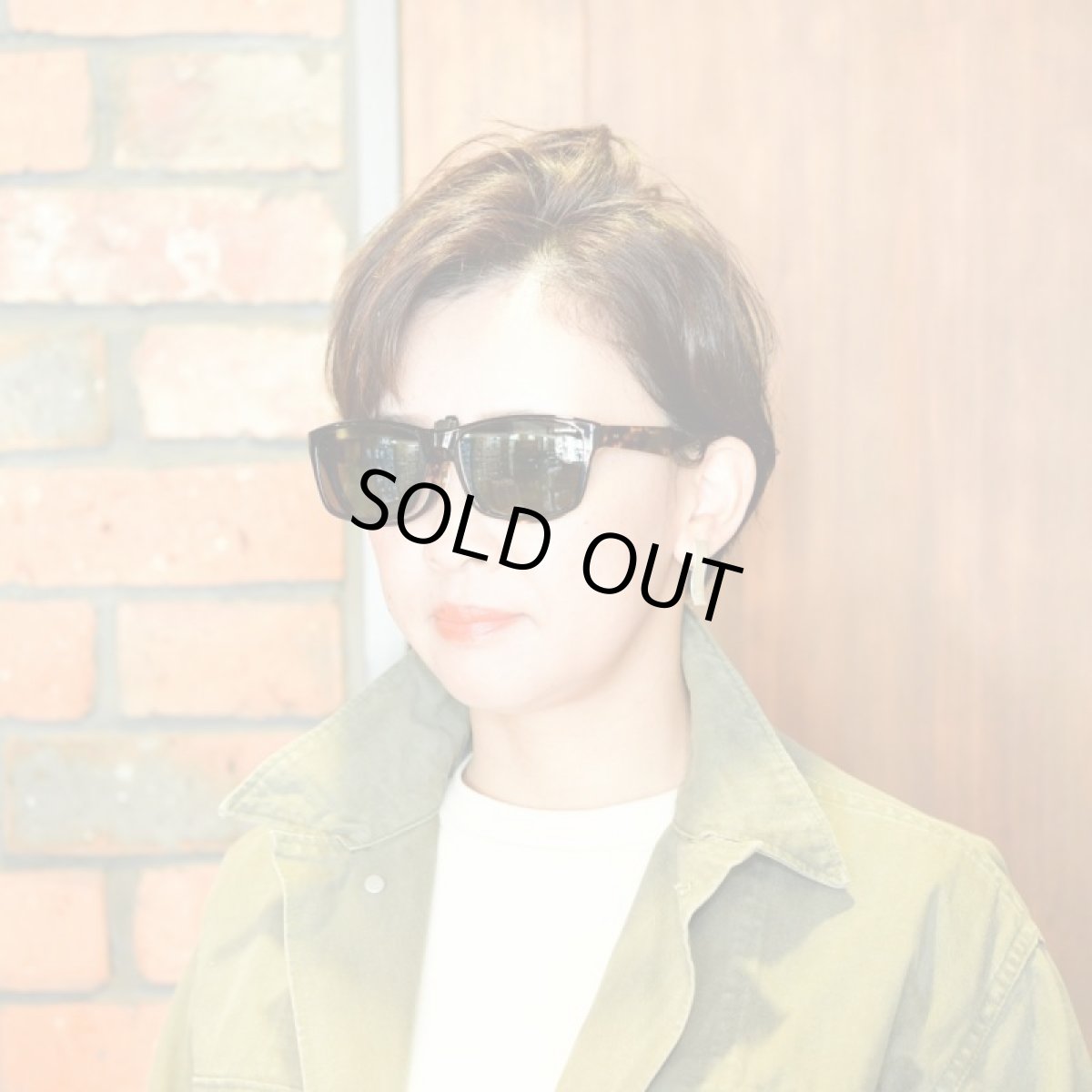 画像10: green glass グリーングラス 折りたたみクリップオンサングラス ブラックシャイニー/偏光グレー (10)