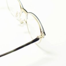 画像6: HUSKY NOISE ハスキーノイズ H-163 col-7 メガネ 眼鏡 めがね レディース おしゃれ ブランド 人気 おすすめ フレーム 流行り 度付き　レンズ (6)