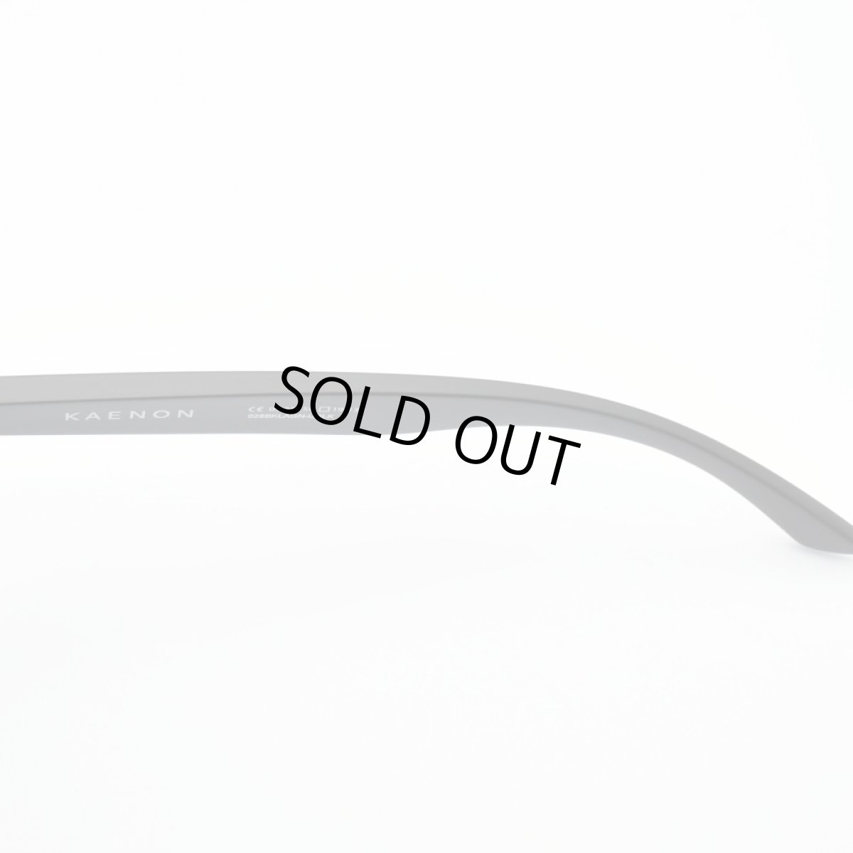 画像7: KAENON ケーノン CLARKE クラーク BLACK LABEL/ULTRA GREY 12 BLACK MIRROR (7)