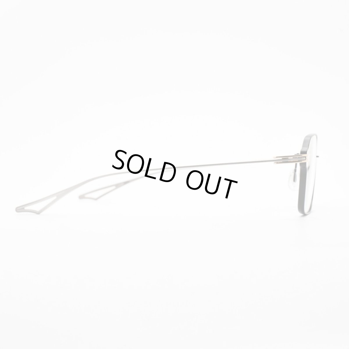 画像4: 増永眼鏡 MASUNAGA ACT-11 col-1 BK-GP-SL (4)