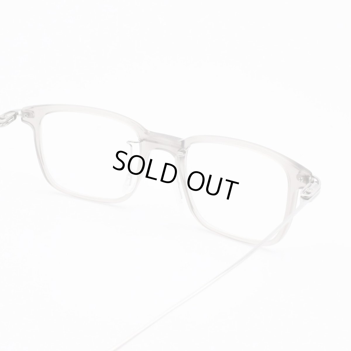 画像4: 増永眼鏡 MASUNAGA ACT EIGHT col-1 LGRY CRYSTAL (4)