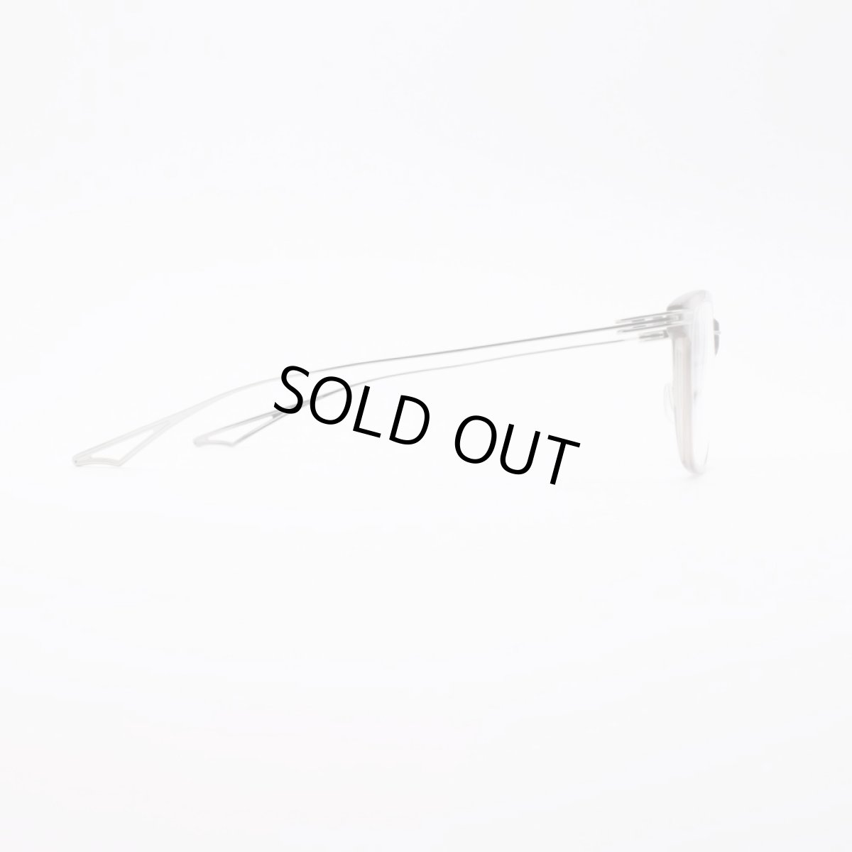 画像5: 増永眼鏡 MASUNAGA ACT EIGHT col-1 LGRY CRYSTAL (5)