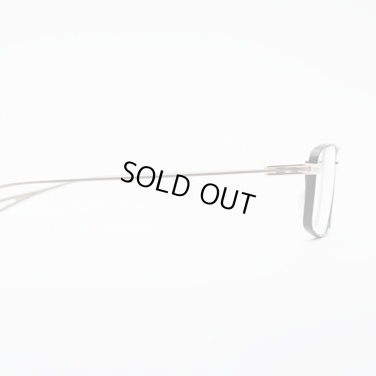 画像5: 増永眼鏡 MASUNAGA ACT FIVE col-1 BK/GP/SL (5)