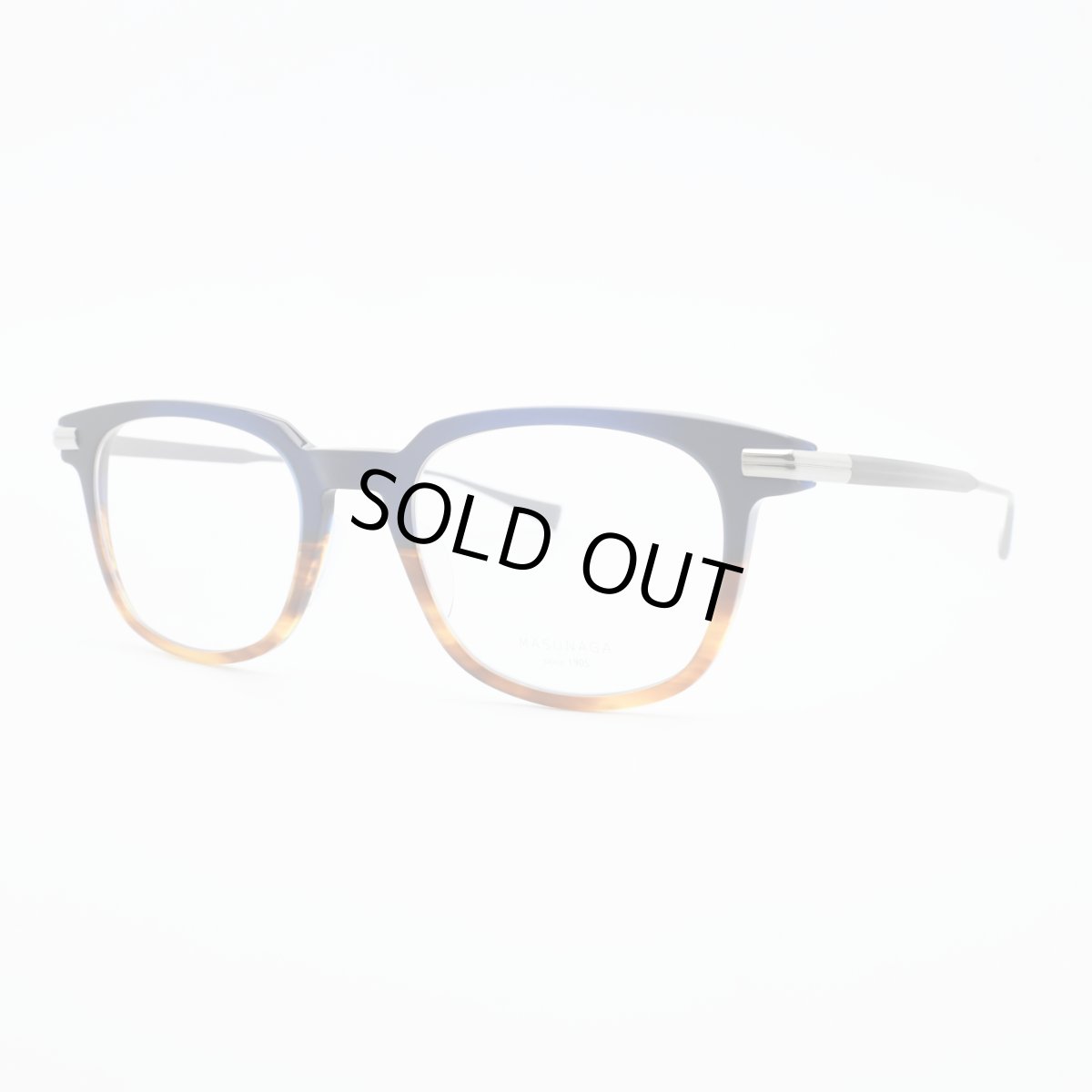 画像2: 増永眼鏡 MASUNAGA since 1905 ADAGIO col-35 BL-DEMI  (2)