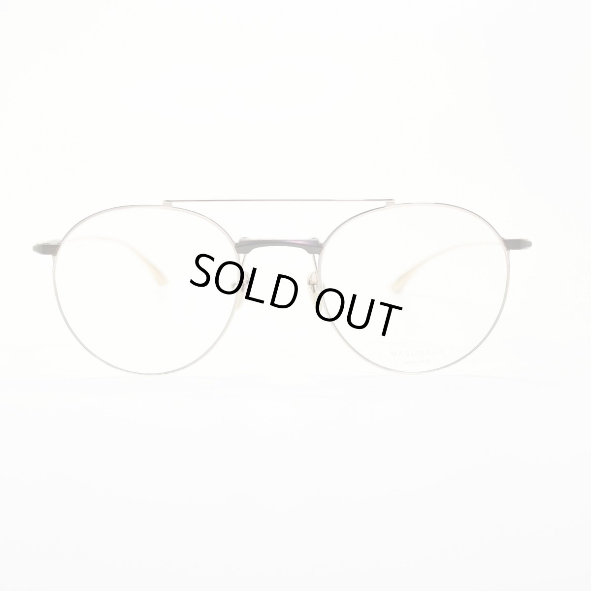 画像3: 増永眼鏡 MASUNAGA since 1905 BAY BRIDGE col-23 BR/GOLD (3)