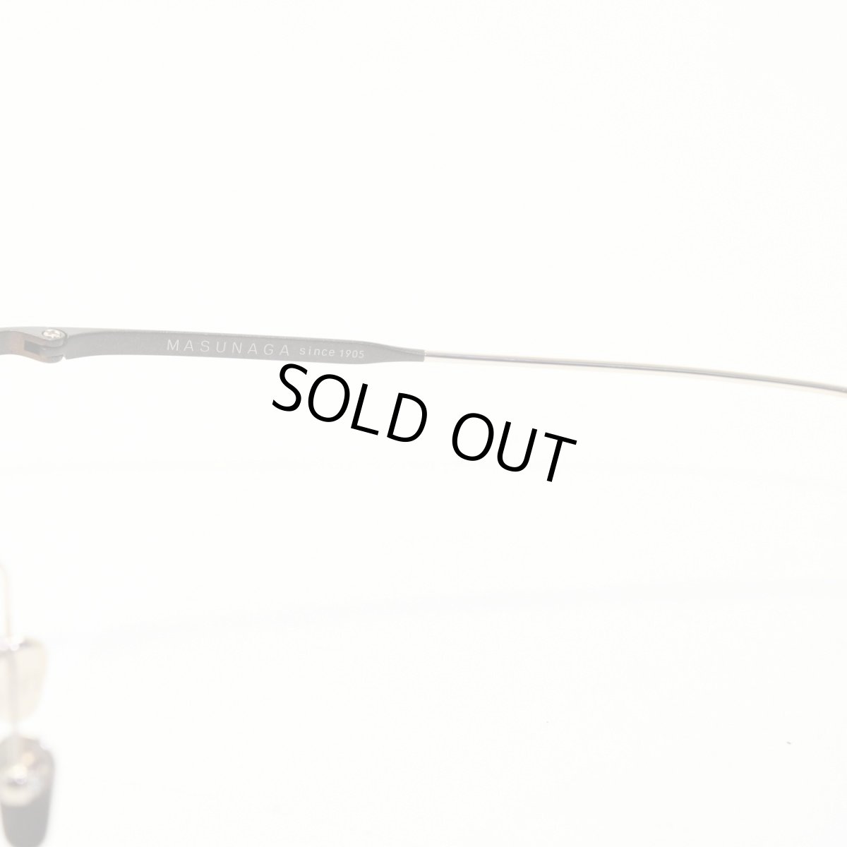 画像7: 増永眼鏡 MASUNAGA since 1905 BAY BRIDGE col-23 BR/GOLD (7)