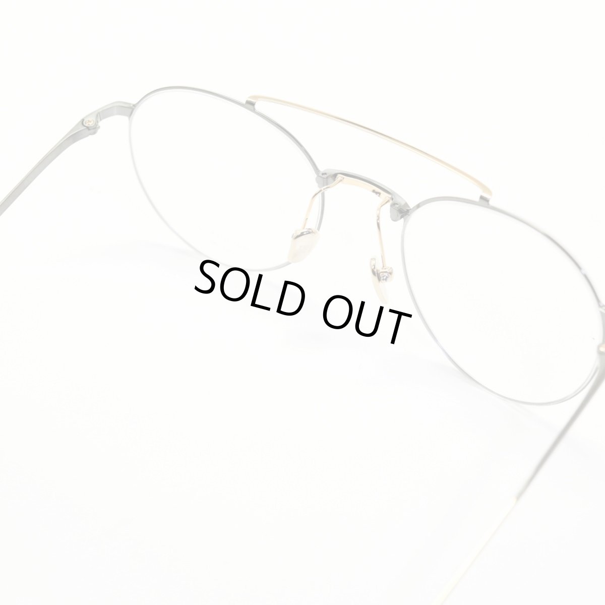 画像5: 増永眼鏡 MASUNAGA since 1905 BAY BRIDGE col-39 BK/GOLD (5)