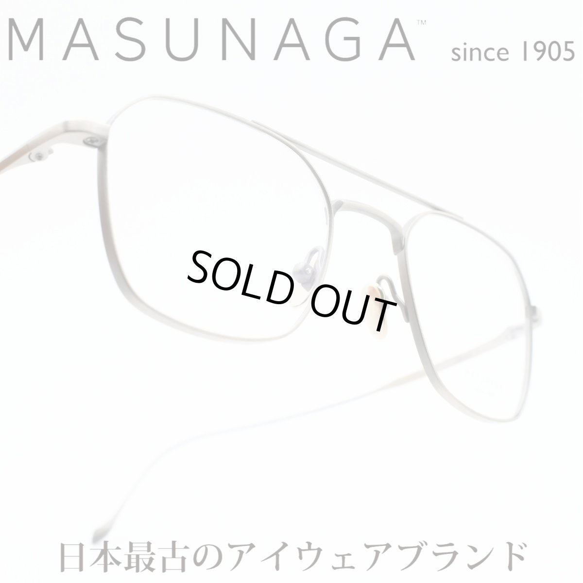 画像1: 増永眼鏡 MASUNAGA since 1905 Chord B col-11 AT-GOLD  (1)