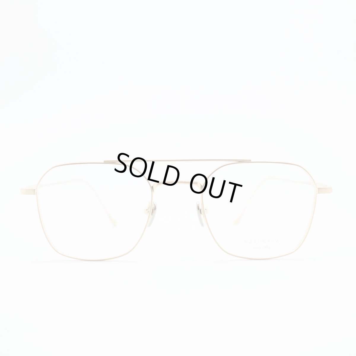 画像3: 増永眼鏡 MASUNAGA since 1905 Chord B col-41 GOLD  (3)