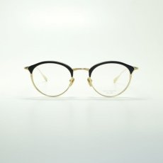 画像2: MASUNAGA since 1905 COCO col-39 BK/GP メガネ 眼鏡 めがね メンズ レディース おしゃれ ブランド 人気 おすすめ フレーム 流行り 度付き レンズ (2)