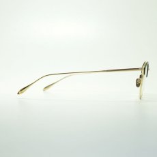 画像3: MASUNAGA since 1905 COCO col-39 BK/GP メガネ 眼鏡 めがね メンズ レディース おしゃれ ブランド 人気 おすすめ フレーム 流行り 度付き レンズ (3)