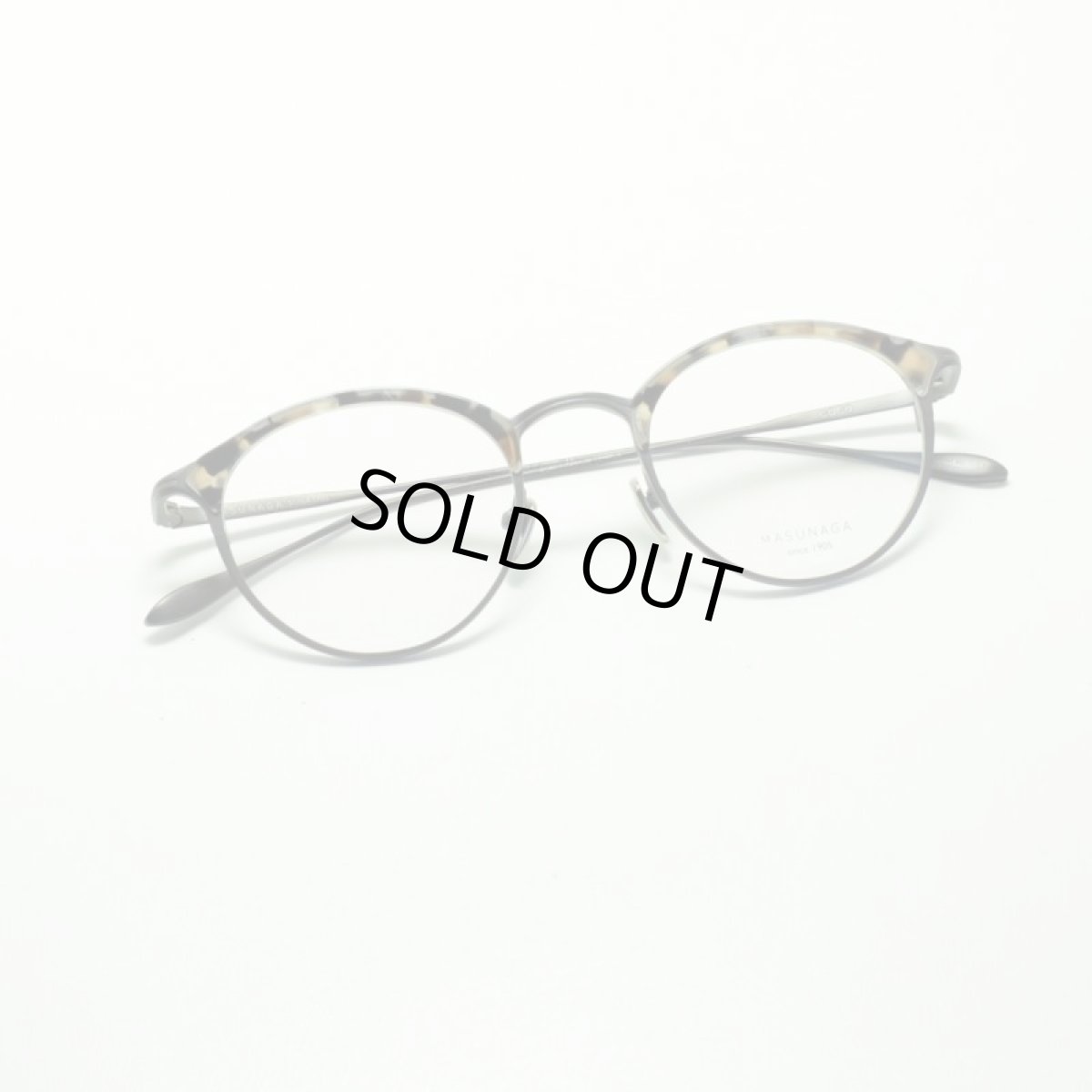 画像4: MASUNAGA since 1905 COCO col-49 TORTOISE メガネ 眼鏡 めがね メンズ レディース おしゃれ ブランド 人気 おすすめ フレーム 流行り 度付き レンズ (4)